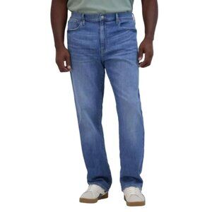 NEW Lucky Brand 223 Straight Mens Jeans 36x29 Light Blue Stretch Denim